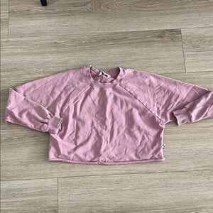 Joylab Pink Cropped Sweatshirt